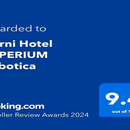 Garni Hotel Imperium Subotica Buitenkant foto